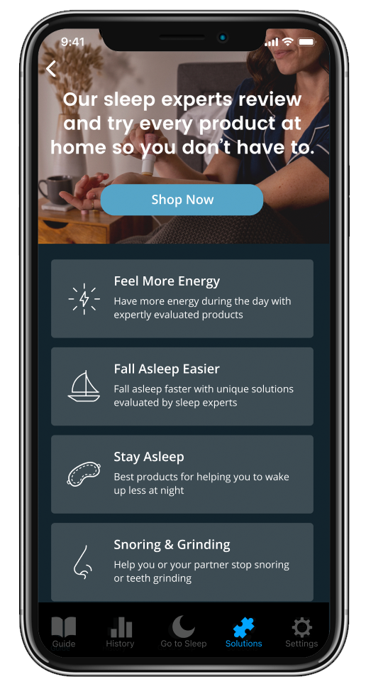 Tailored Product Recommendations – SleepScore Labs